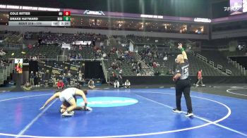 174 lbs 7th Place Match - Drake Hayward, Minnesota St. vs Cole Ritter, Maryville (MO)