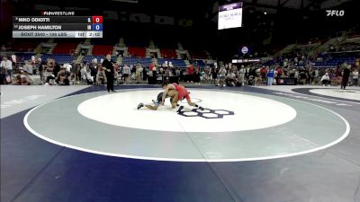 106 lbs Cons. Quarters - Niko Odiotti, IL vs Joseph Hamilton, IN