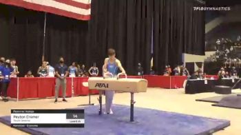 Peyton Cramer - Pommel Horse, Texas Dreams - 2021 USA Gymnastics Development Program National Championships