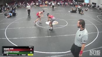 3A 150 lbs Quarterfinal - Darriyarn Baxley, Chester vs Shane Wise, Gilbert Hs