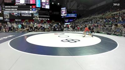 126 lbs Cons. Rd Of 64 - Devon Frazier, OK vs Tavian Melvin, VA