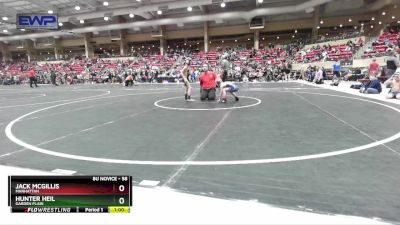 58 lbs Cons. Round 2 - Hunter Heil, Garden Plain vs Jack McGillis, Manhattan