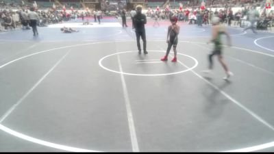 77 lbs Consi Of 8 #2 - Alessandro Adame, New Mexico Royalty vs Ezequiel Ryan, Capital City Jr Wrestling