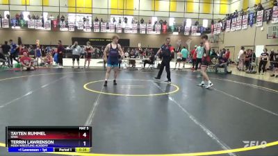 175 lbs Cons. Semi - Tayten Rummel, Iowa vs Terrin Lawrenson, Moen Wrestling Academy