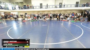 104 lbs Quarterfinal - Johnny Whitford, Westlake vs Gage Snook, Sanderson Wrestling Academy