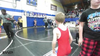 55 lbs Consolation - Owen Devor, Fort Gibson Youth Wrestling vs Stone Charlton, Beggs Youth Wrestling Program
