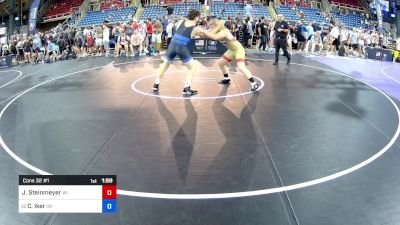 215 lbs Cons 32 #1 - Jack Steinmeyer, WI vs Coleman Iker, OK