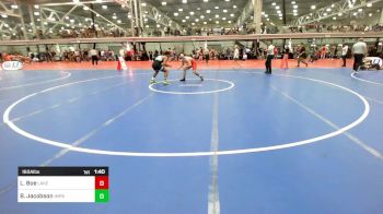 160A lbs Round Of 32 - Lucas Boe, Lake Highland Prep vs Blake Jacobson, Impact