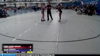 131 lbs Cons. Round 2 - Ciara Gomez-Bryant, Cornell College vs Rylee Steffen, Hawkeye Community College