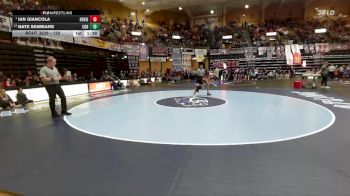 120 lbs Semifinal - Ian Giancola, Hoxie Hs vs Nate Seimears, Council Grove Hs