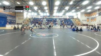 132 Gold Semifinal - Kyle Lafferty, Glynn Academy vs Isaac Santos, Camden
