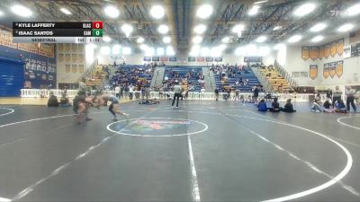 132 Gold Semifinal - Kyle Lafferty, Glynn Academy vs Isaac Santos, Camden