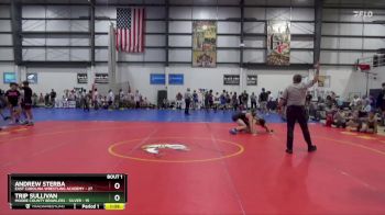 157 lbs Round 1 (3 Team) - Andrew Sterba, EAST CAROLINA WRESTLING ACADEMY vs Trip Sullivan, MOORE COUNTY BRAWLERS - SILVER