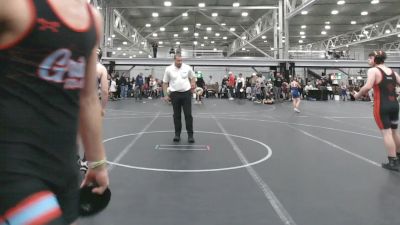 155 lbs Semis (4 Team) - Trent Shook, Hammers vs Rocco Bara, Grit Mat Club