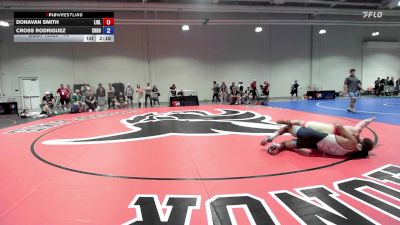 74 lbs Cons. Round 2 - Donavan Smith, Long Island RTC - LIRTC vs Cross Rodriguez, Church Boyz Wrestling Club