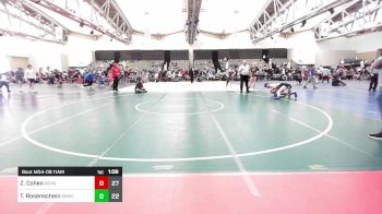 121 lbs Rr Rnd 9 - Zachary Cohen, Revolution WCNJ vs Tristan Rosenschein, South Side Wrestling Club