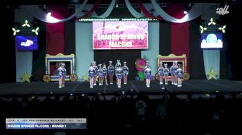 Sharon Springs Falcons - Midnight [2025 L2 - Rec Performance Advanced - 12Y Day 1] 2025 ASC Battle Under the Big Top Grand Nationals