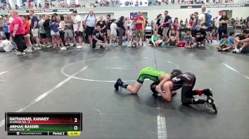 60 lbs Finals (8 Team) - Arman Bassiri, Killer Elite vs Nathanael Kanagy, Glasgow WA