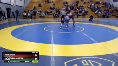 170 lbs Cons. Round 3 - Jackson Glammeier, Kingston vs John Webb, North Kitsap