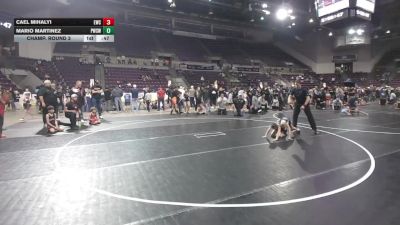 59.1-60.8 lbs Champ. Round 3 - Mario Martinez, Pueblo West Storm Wrestling vs Cael Mihalyi, Eaglecrest Wrestling Club