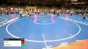 96 lbs Rd Of 16 - Parker Neu, Ringers vs Kameron Jr. Green, Nebraska Wrestling Academy