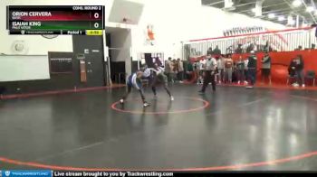 120 lbs Cons. Round 2 - Isaiah King, Palo Verde vs Orion Cervera, Basic