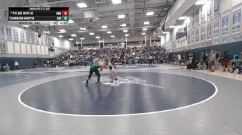 285 lbs Quarterfinal - Carson Hatch, Cal Poly Humboldt vs Tyler Doyle, Colorado Mesa