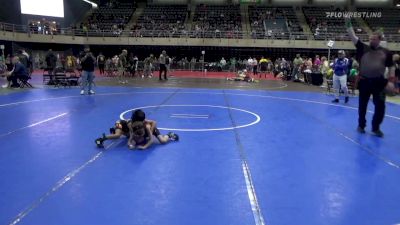 40 lbs Semifinal - Bennett Walters, North East vs Jeremiah Romero, Frederick