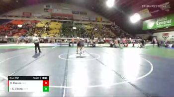 3A 195 lbs Cons. Round 2 - Carter Vining, South Fremont vs Gabriel Ramos, Payette