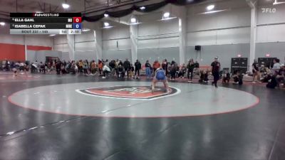 145 lbs 5th Place Match - Ella Gahl, Manchester vs Isabella Cepak, Michigan Revolution