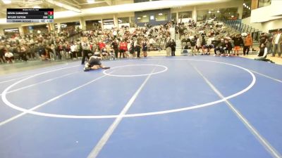 190 lbs Champ. Round 1 - Wyler Tatton, Carbon vs Kevin Camacho, American Leadership Academy