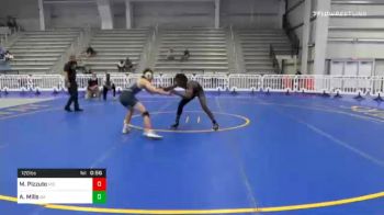 120 lbs Consolation - Michael Pizzuto, MD vs Amantee Mills, GA