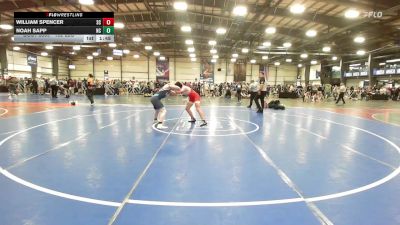 152 lbs Round Of 128 - William Spencer, SC vs Noah Sapp, NC