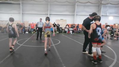 88 lbs Round 6 (8 Team) - Barrett Sterner, Ohio Gold vs Easton Walden, Project X