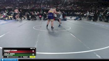 5A 285 lbs Semifinal - Robert Storm, Lewiston vs Shilo Jones, Mountain View