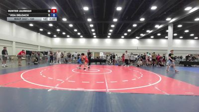 120 lbs 3rd Place Match - Hunter Jauregui, CA vs Koa DeLoach, FL