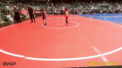 67 lbs 2nd Place - Isaiah Rodriguez, ALL AMERICAN WRESTLING CLUB vs Theodore Folkens, Maverick