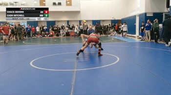 126 lbs Cons. Round 1 - Cash Mitchell, Norwin vs Chace Severs, Lakeland Regional