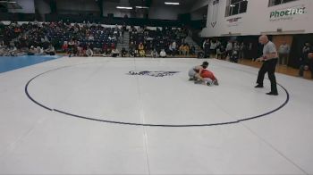 133 lbs Cons. Round 5 - Aj Orlando, Averett vs Torey Falkinburg, Gettysburg