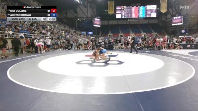 130 lbs Champ. Rd Of 32 - Mia Collins, NY vs Auston Brown, OH