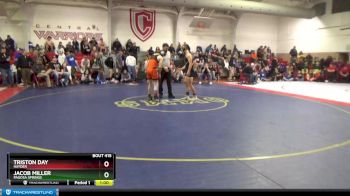 144 lbs Cons. Round 3 - Jacob Miller, Pagosa Springs vs Triston Day, Hayden