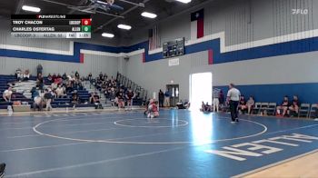 190 lbs Round 2 (3 Team) - Charles Ostertag, Allen vs Troy Chacon, Lubbock Cooper