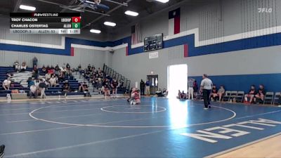 190 lbs Round 2 (3 Team) - Charles Ostertag, Allen vs Troy Chacon, Lubbock Cooper