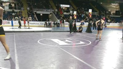 145 lbs Consi Of 8 #2 - Ellianna Williams, Ludlow vs Mackenzie House, Bristol County/Dighton Rehoboth