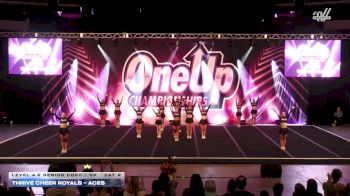 Thrive Cheer Royals - Aces [2026 L4.2 Senior Coed - D2 Day 2] 2026 One Up Arizona Nationals