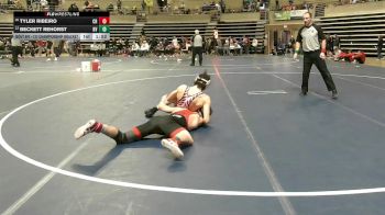 127 Championship Bracket Cons. Round 4 - Tyler Ribeiro, Coon Rapids vs Beckett Rehorst, Brandon Valley
