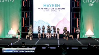 Washington Extreme - Mayhem [2026 L1 Mini - Small - B Day 1] 2026 The West Regional Summit