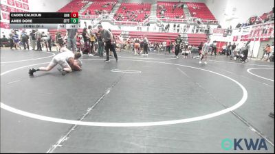85 lbs Consi Of 4 - Caden Calhoun, Lions Wrestling Academy vs Ames Dore, Standfast