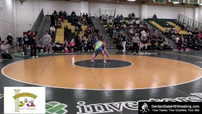 Girls-120 lbs Semifinal - Violet Henderson, Clarke`s Dream Team vs Annabelle Toye, Kovach`s Conquerers