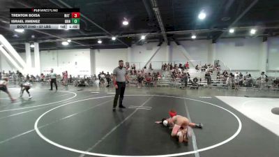 57 lbs Semifinal - Trenton Boisa, Mat Demon WC vs Israel Jimenez, Grindhouse WC